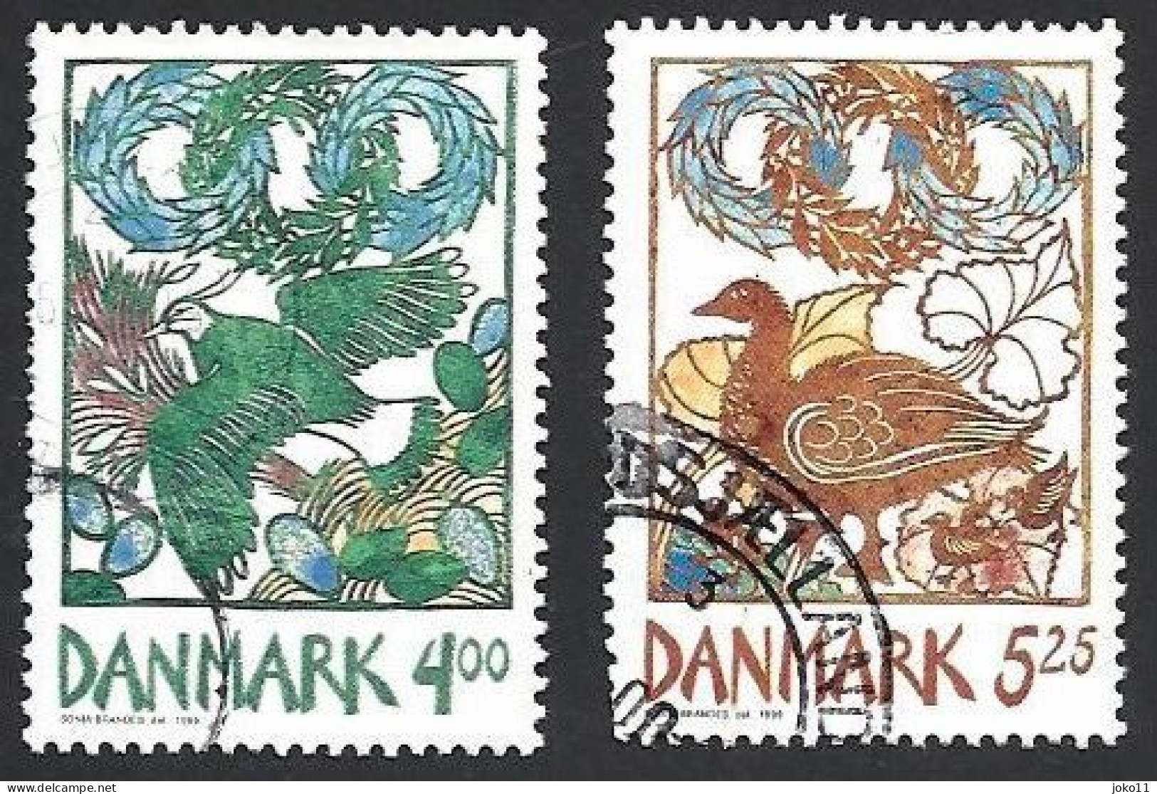 Dänemark 1999, Mi.-Nr. 1207-1208, Gestempelt - Oblitérés