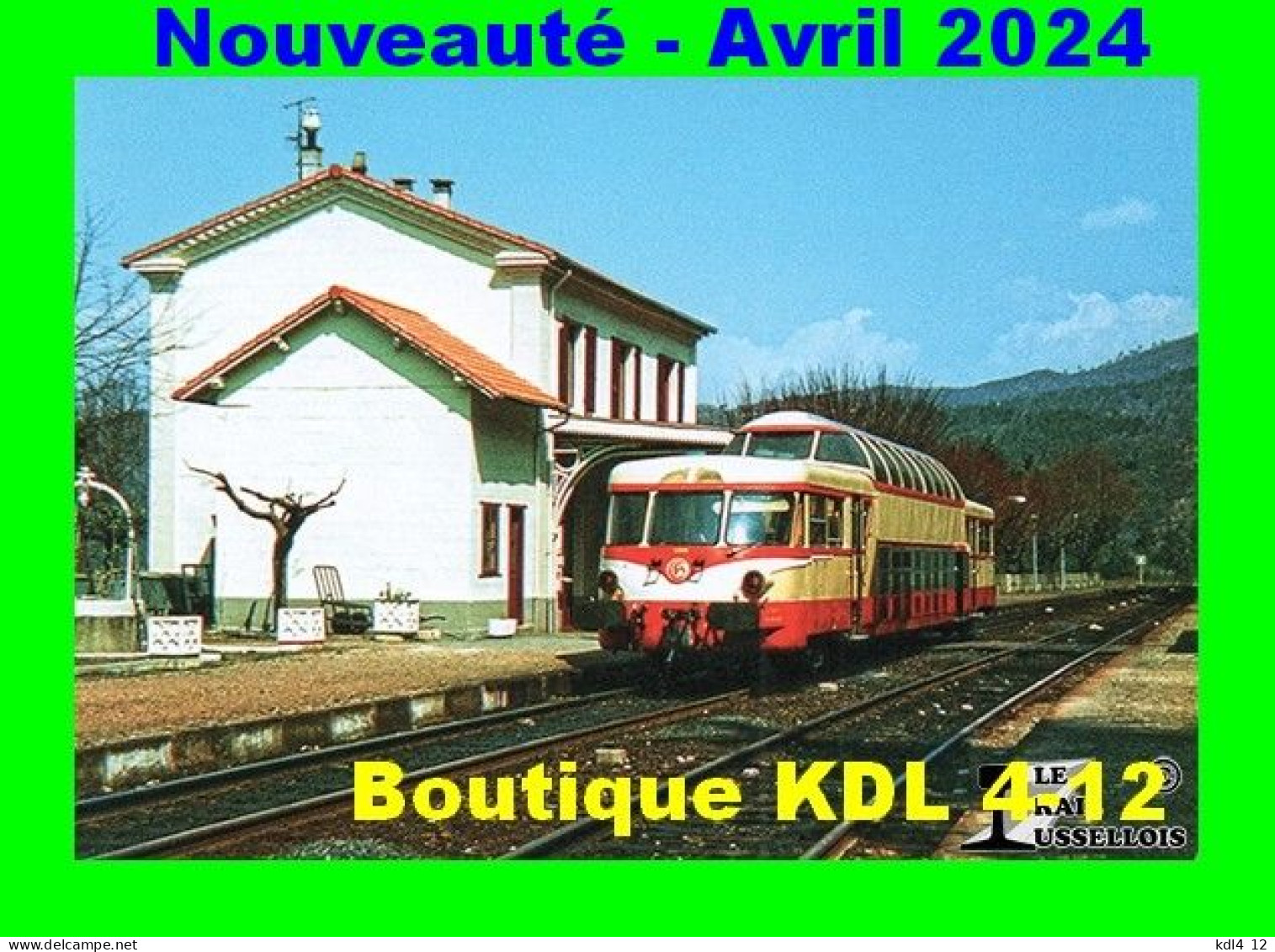 RU 2164 - Autorail Panoramique X 4205 En Gare - CHAMBORIGAUD - Gard - SNCF - Gares - Avec Trains