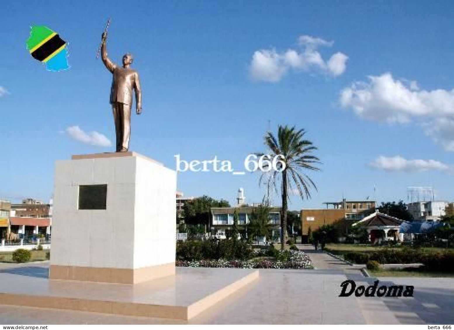 Tanzania Dodoma Monument Nyerere Square New Postcard - Tansania