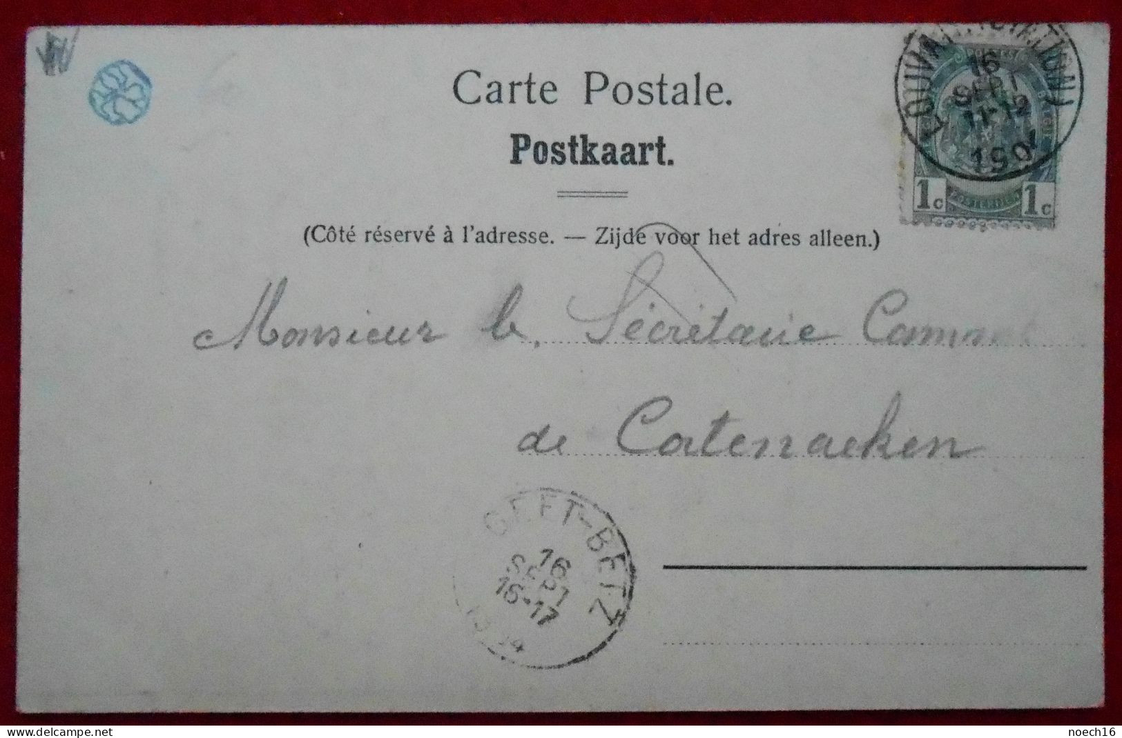 CPA Couleur 1904. Environs De Louvain. Eaux Douces, La Maison Du Garde - Leuven