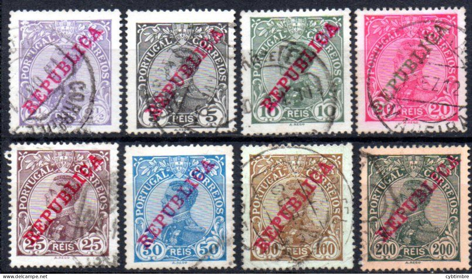 Portugal: Yvert N° 168/178; 8 Valeurs; Cote 9.75€ - Used Stamps