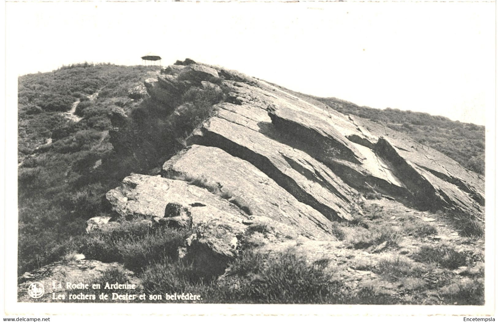 CPA Carte Postale Belgique  La-Roche-en-Ardenne Rochers De Dester Et Son Belvédère    VM79685 - La-Roche-en-Ardenne