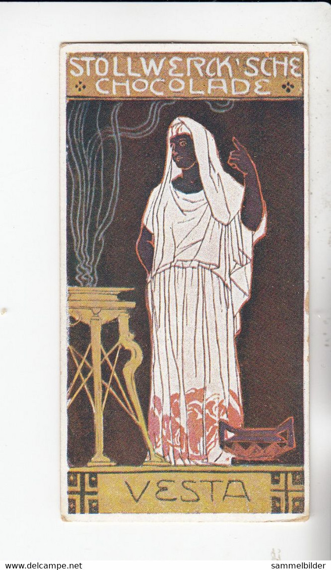 Stollwerck Album No 1 Mythologie Der Griechen Und Römer Hestia ( Vesta )  Gruppe 23 #4 Von 1897 - Stollwerck