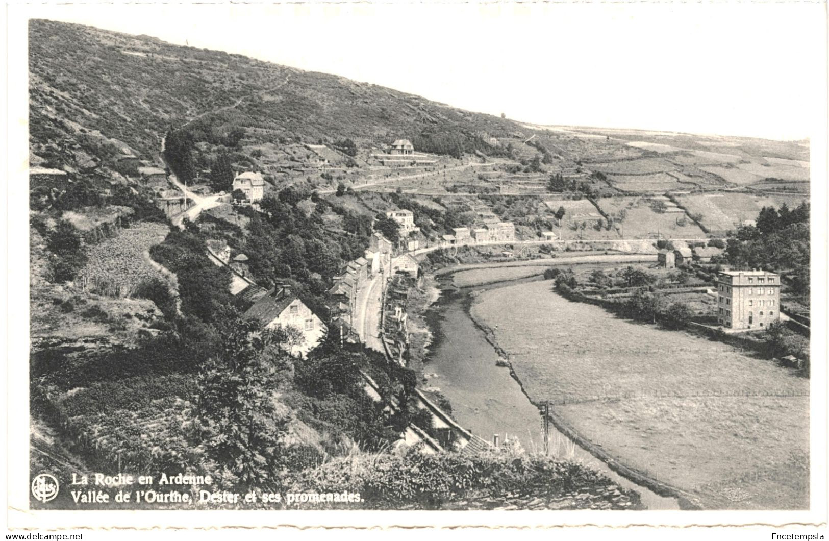 CPA Carte Postale Belgique  La-Roche-en-Ardenne Vallée De L'Ourtthe Dester Et Ses Promenades    VM79684 - La-Roche-en-Ardenne