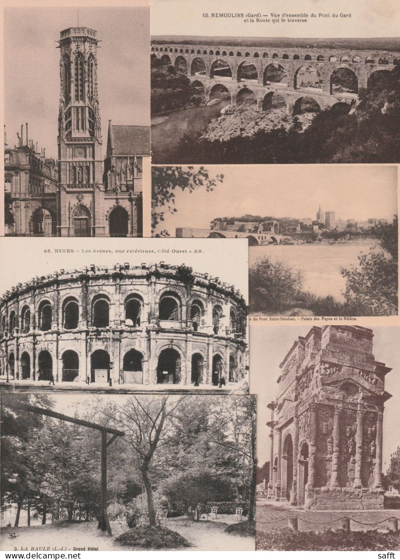 Lot Mit 130 Ansichtskarten Frankreich Vor 1945, Viele Kirchen Und Schlösser - 100 - 499 Karten