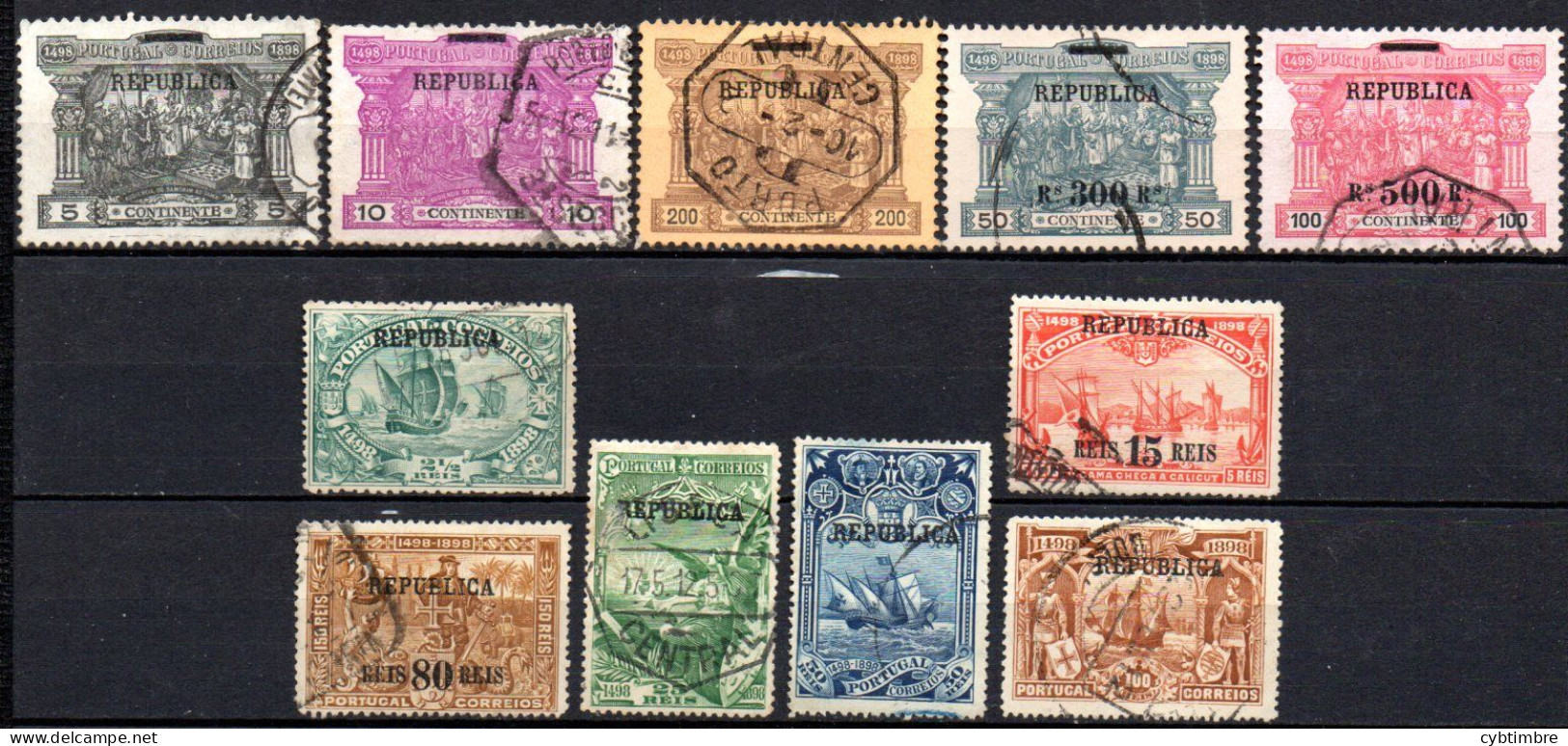 Portugal: Yvert N° 182/194; 11 Valeurs; Cote 184.00€ - Used Stamps