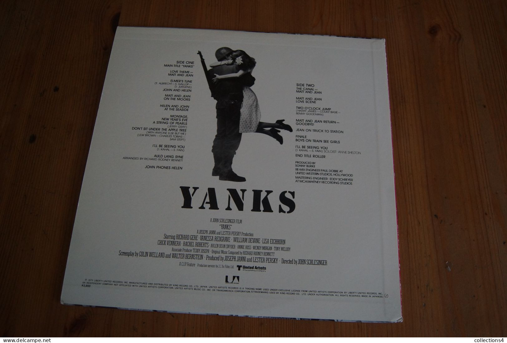 YANKS RICHARD RODNEY BENNETT  RARE  LP JAPONAIS 1979 VALEUR+ - Musica Di Film