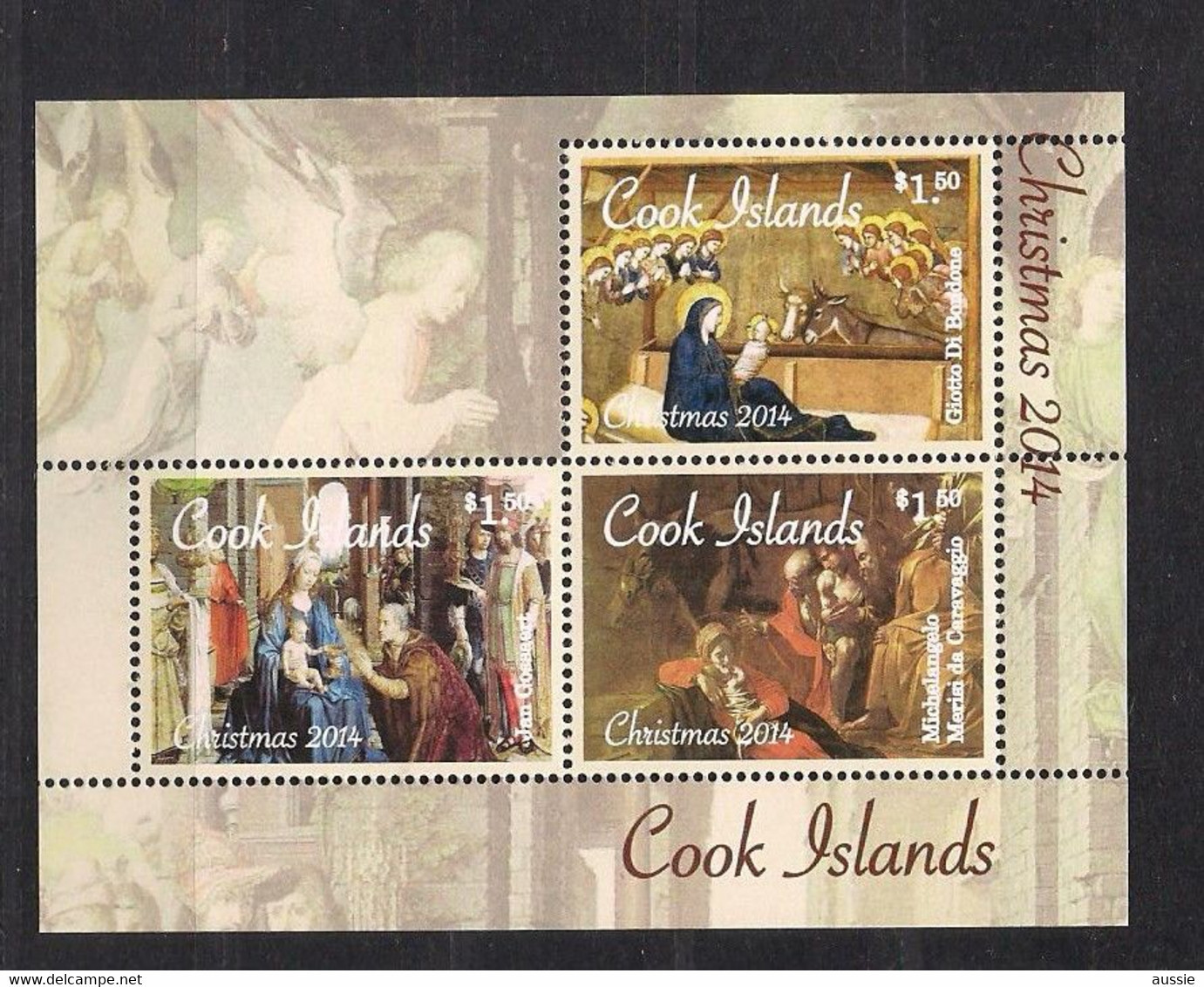 Cook Islands 2014 Yvertn° Bloc 248 *** MNH Cote 8 € Noël Christmas Kerstmis - Cookeilanden