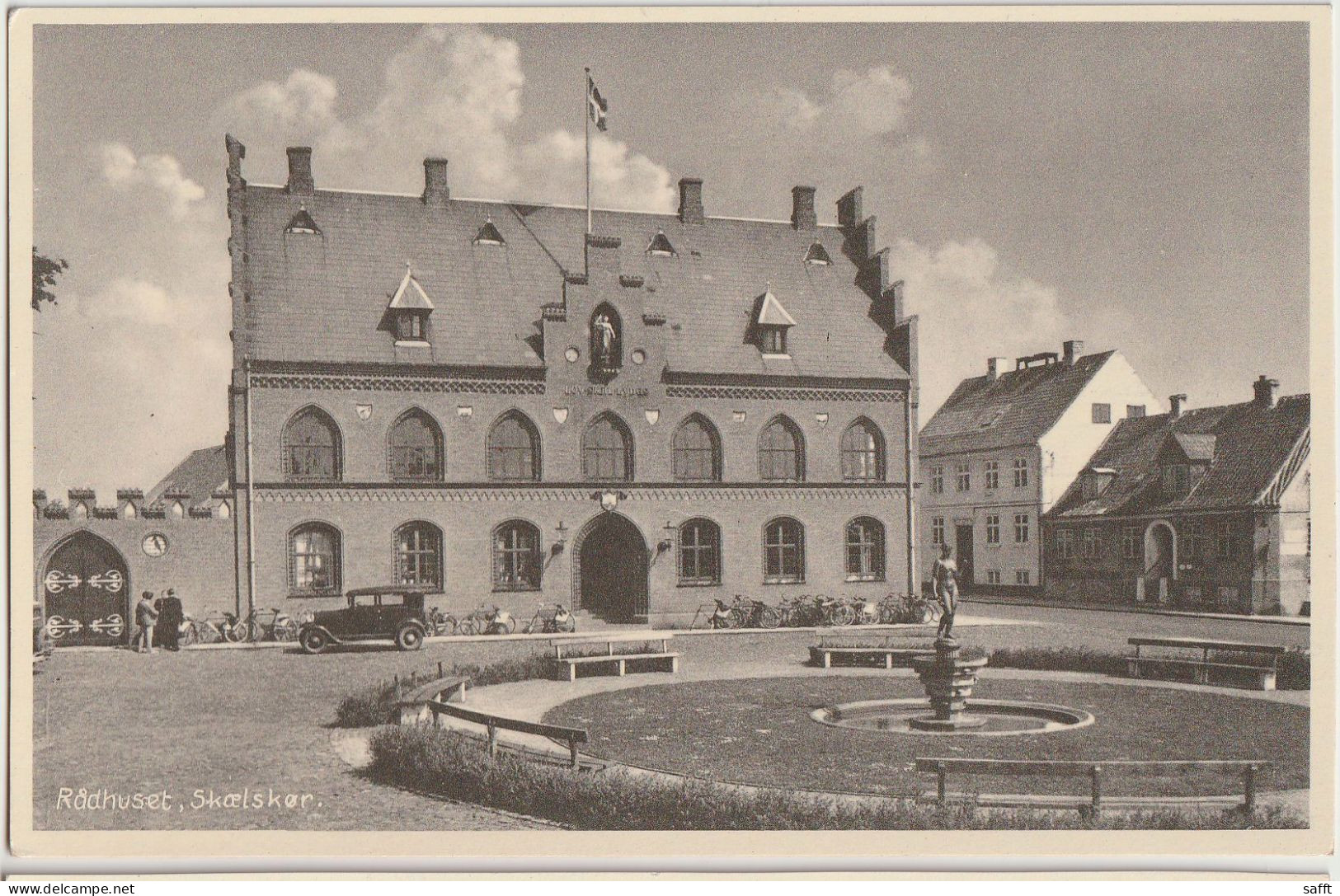 AK Skælskør, Radhuset 1953 - Denmark