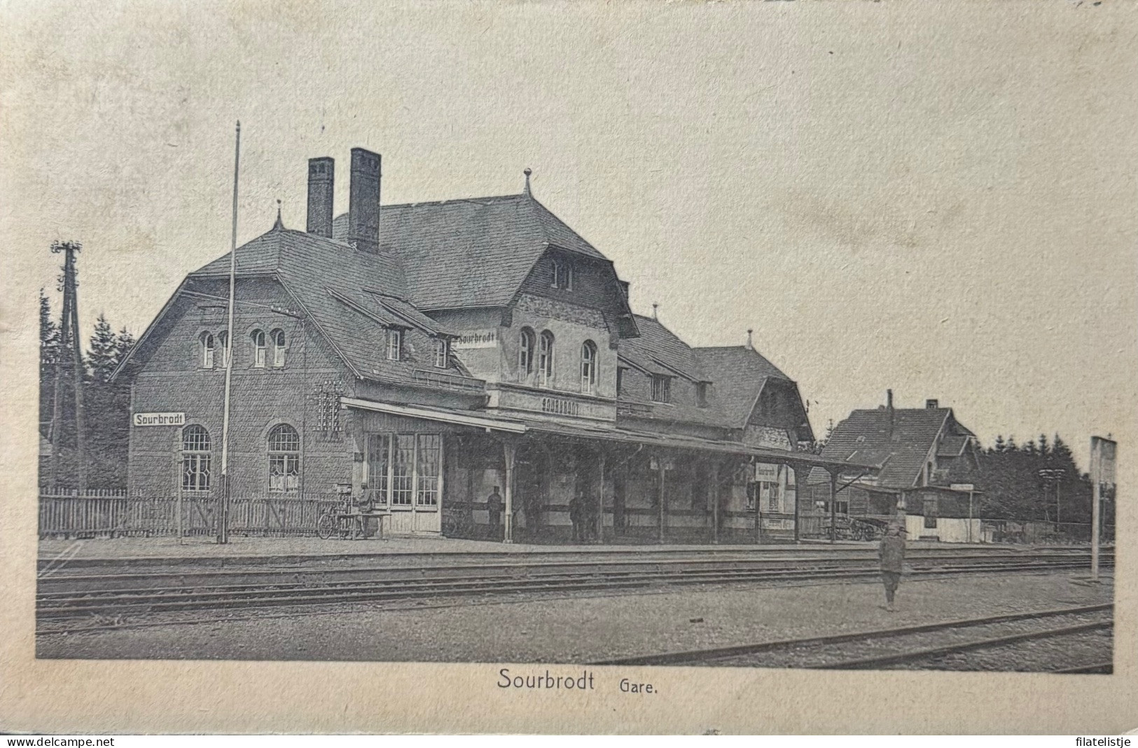 Sourbrodt. Gare - Waimes - Weismes