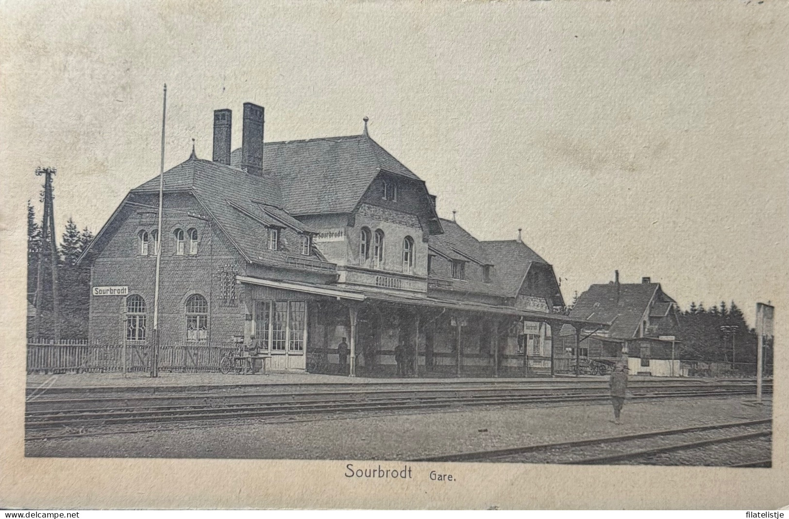 Sourbrodt. Gare - Weismes