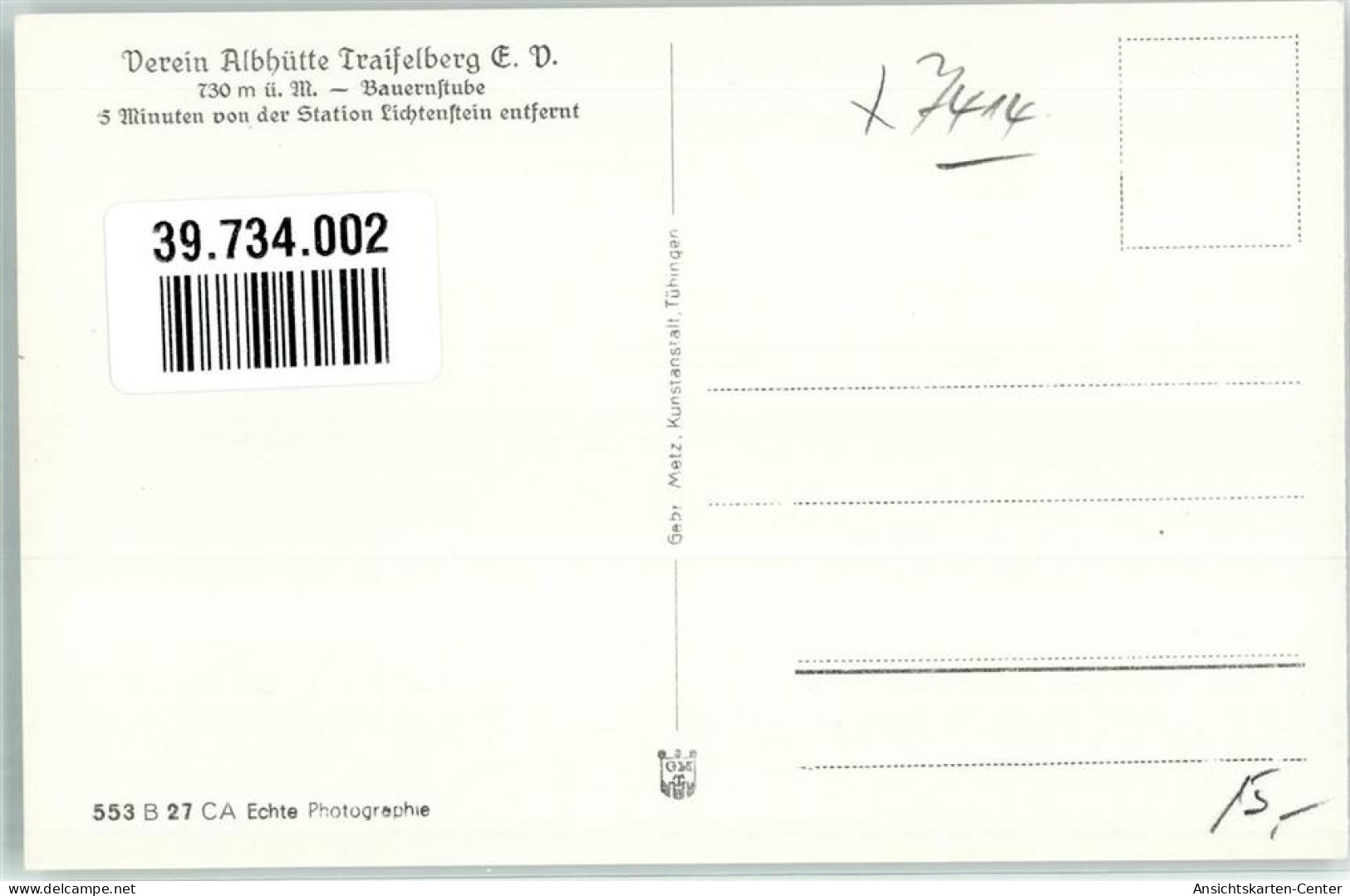 39734002 - Traifelberg - Reutlingen