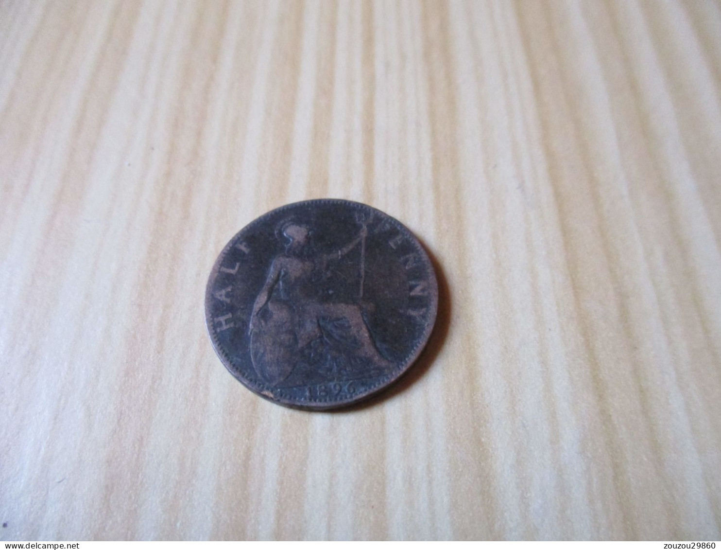 Grande-Bretagne - Half Penny Victoria 1896.N°123. - C. 1/2 Penny