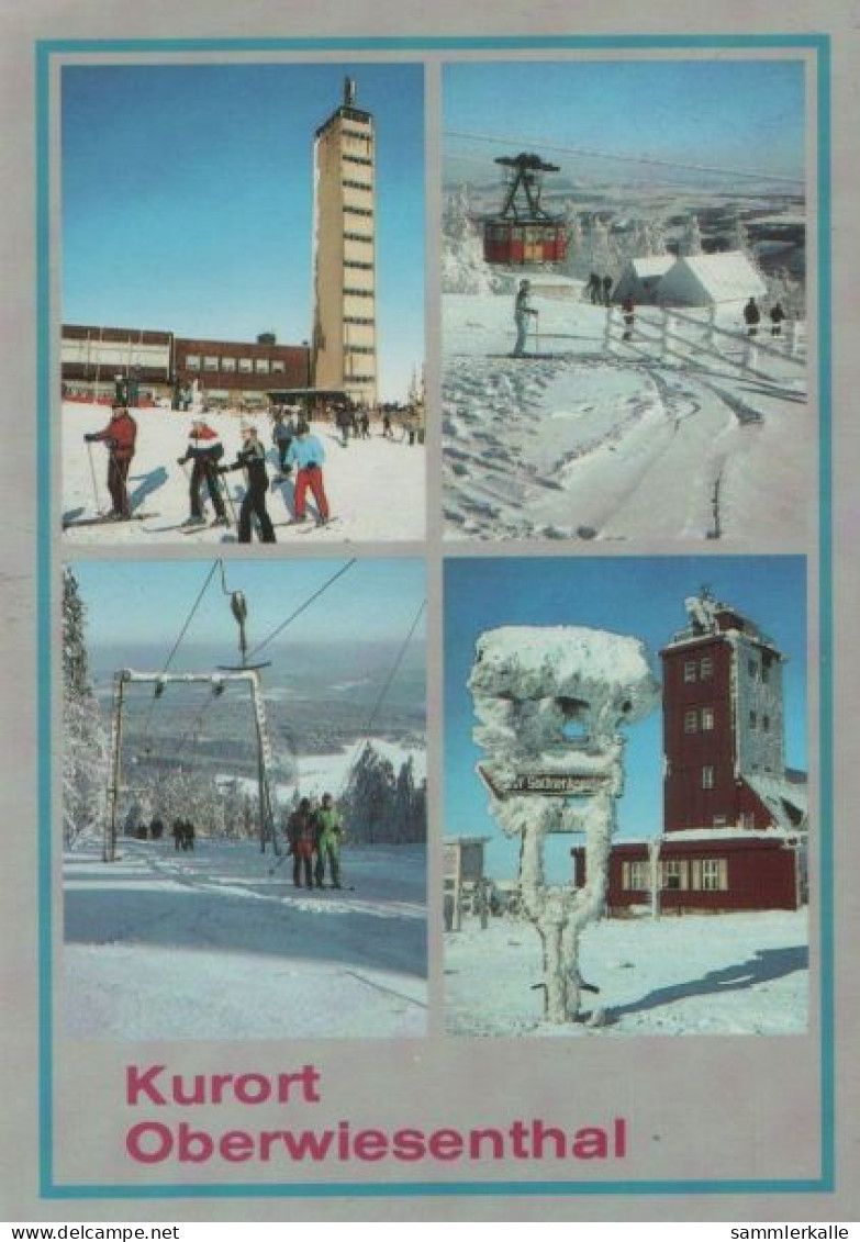 89214 - Oberwiesenthal - 4 Teilbilder - 1991 - Oberwiesenthal