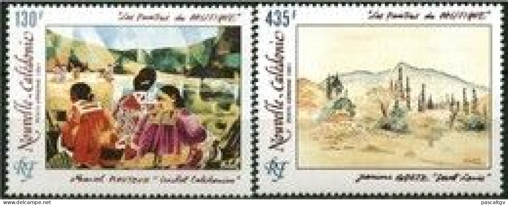 Nouvelle Calédonie - 1991 - PA Paire N° 278/279  ** - Unused Stamps