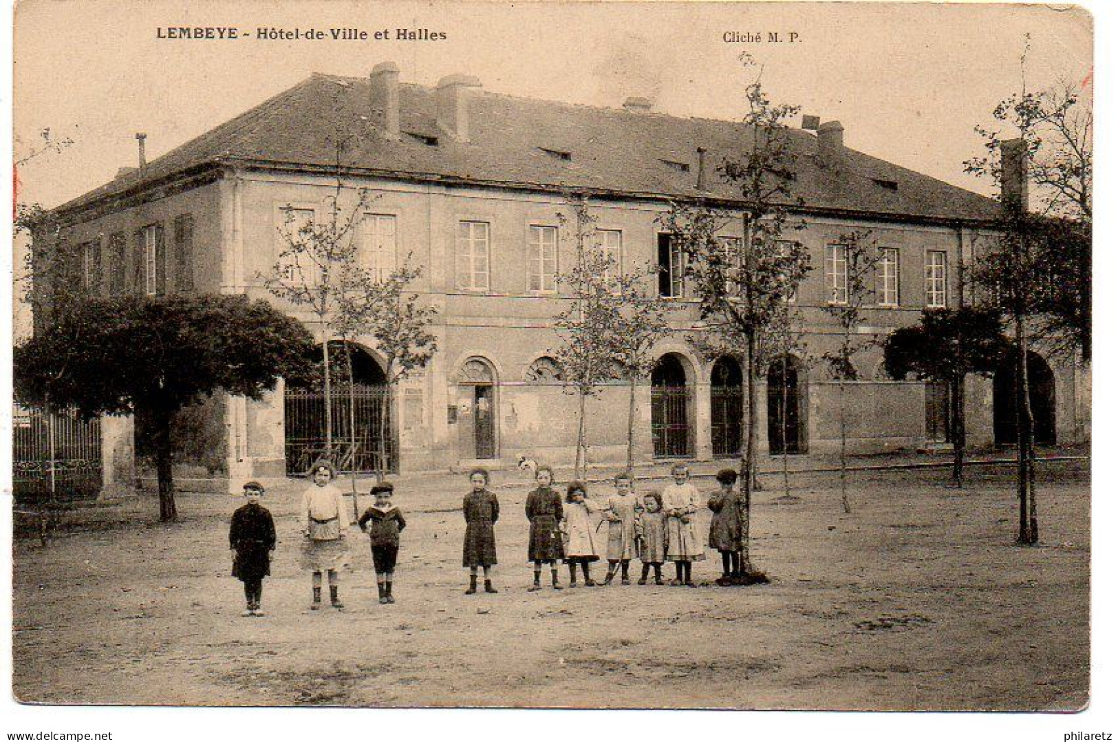 Lembeye - Hôtel De Ville Et Halles - Lembeye