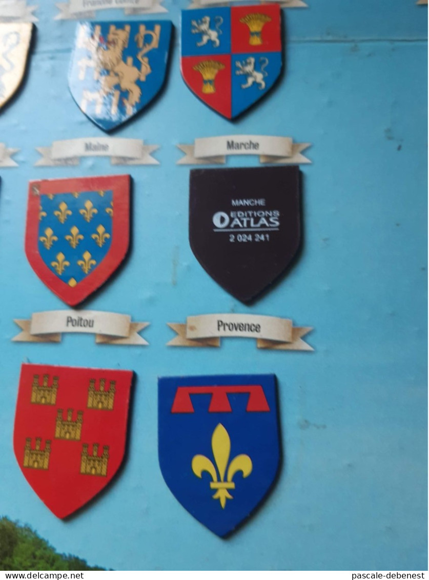 Magnets Des Blasons Français - Sonstige & Ohne Zuordnung