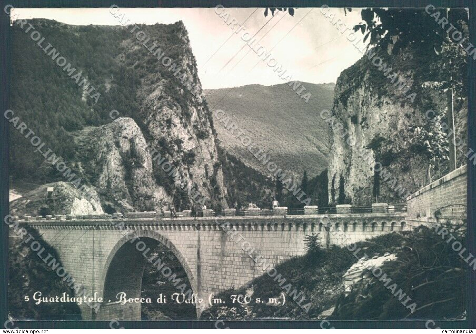 Chieti Guardiagrele Ponte Bocca Di Valle Foto FG Cartolina JK1609 - Chieti