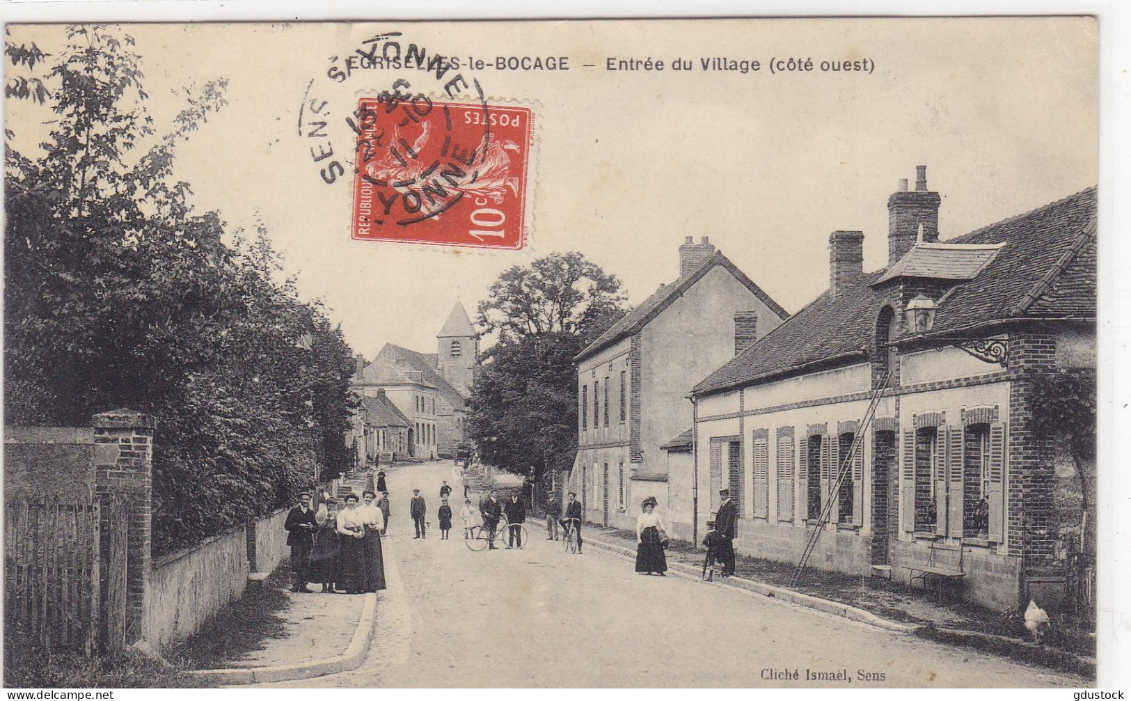 Yonne - Egriselles-le-Bocage - Entrée Du Village (côté Ouest) - Egriselles Le Bocage