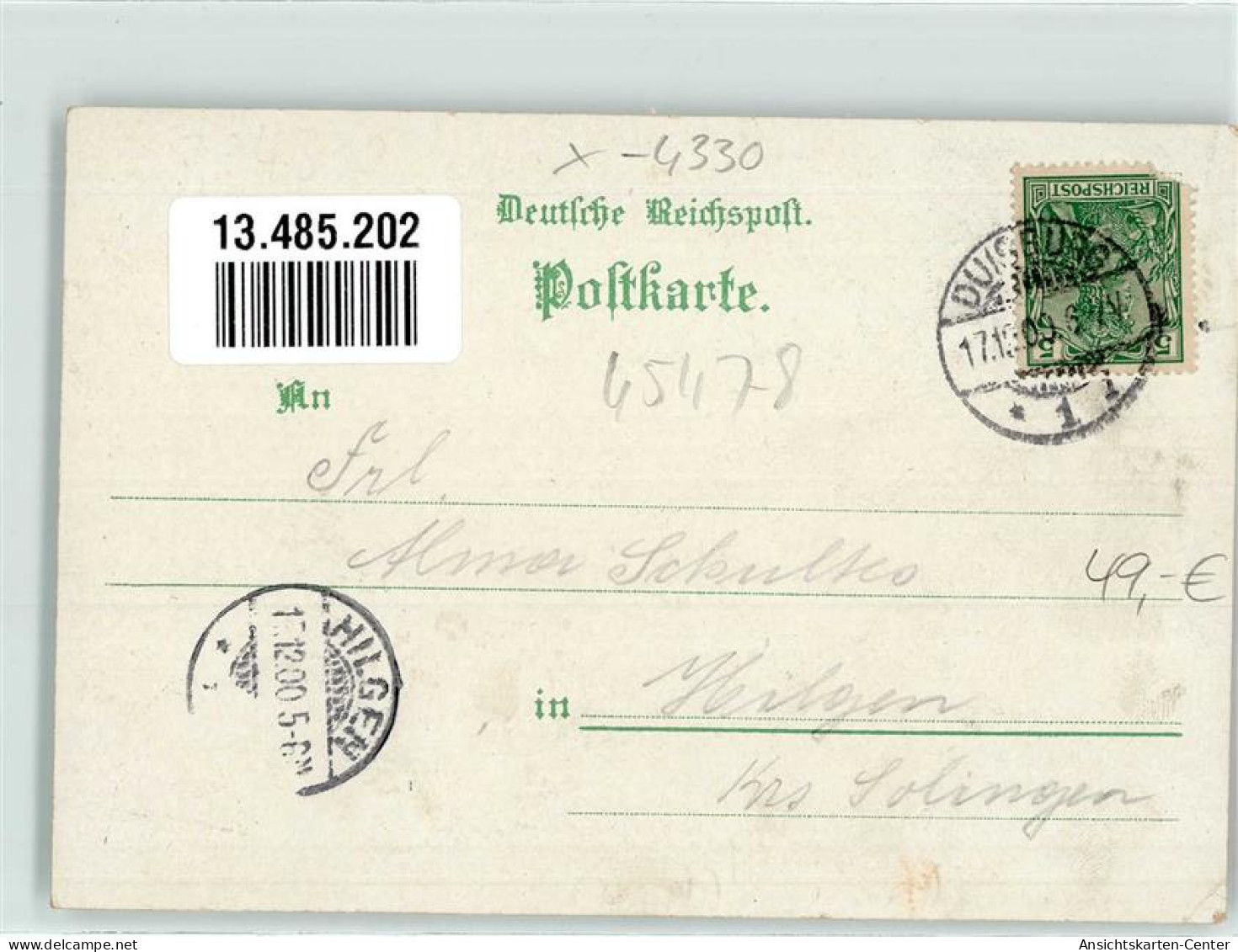 13485202 - Speldorf - Muelheim A. D. Ruhr