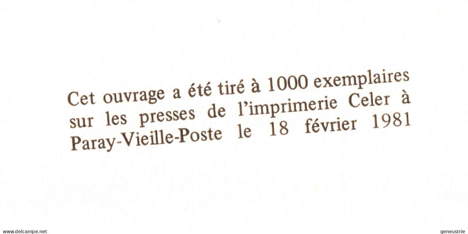 Livre Monographie 1981 "Il était Une Fois ... Epinay-sur-Orge" Edition Limité 1000ex - Ile-de-France