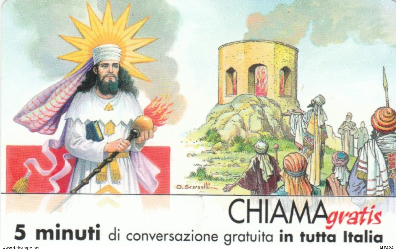 CHIAMAGRATIS SERIE PERSONAGGI- 11 ZOROASTRO - Cartes GSM Prépayées & Recharges