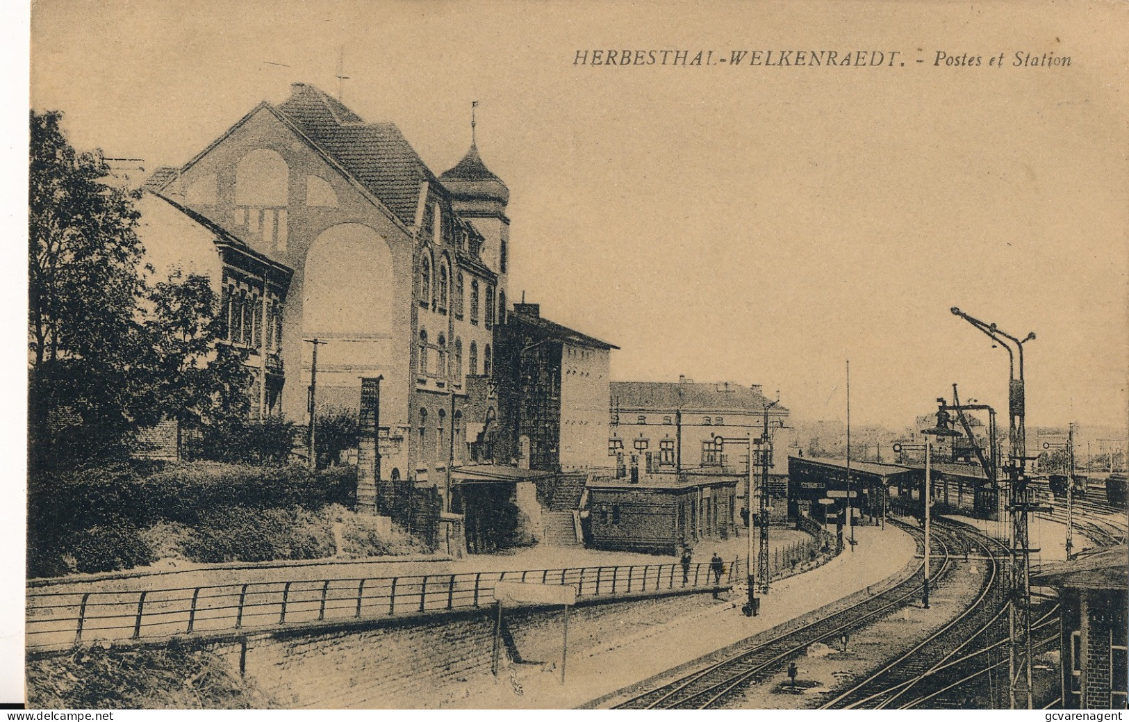 HERBESTHAL WELKENRAEDT   POSTES ET STATION               VOIR IMAGES - Welkenraedt