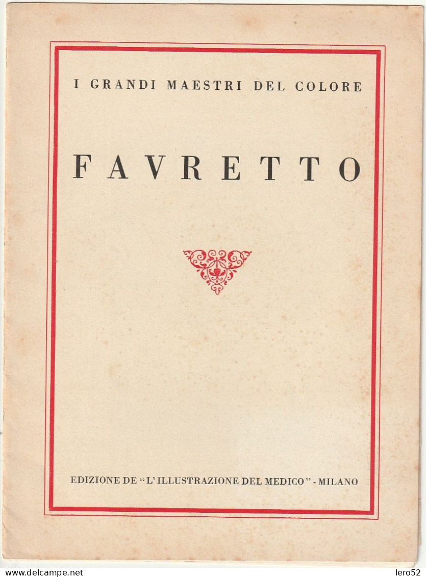 5 STAMPE PUBBLICITARIE D'AUTORE FAVRETTO MISURE Cm 19,5 X 26 - Altri & Non Classificati