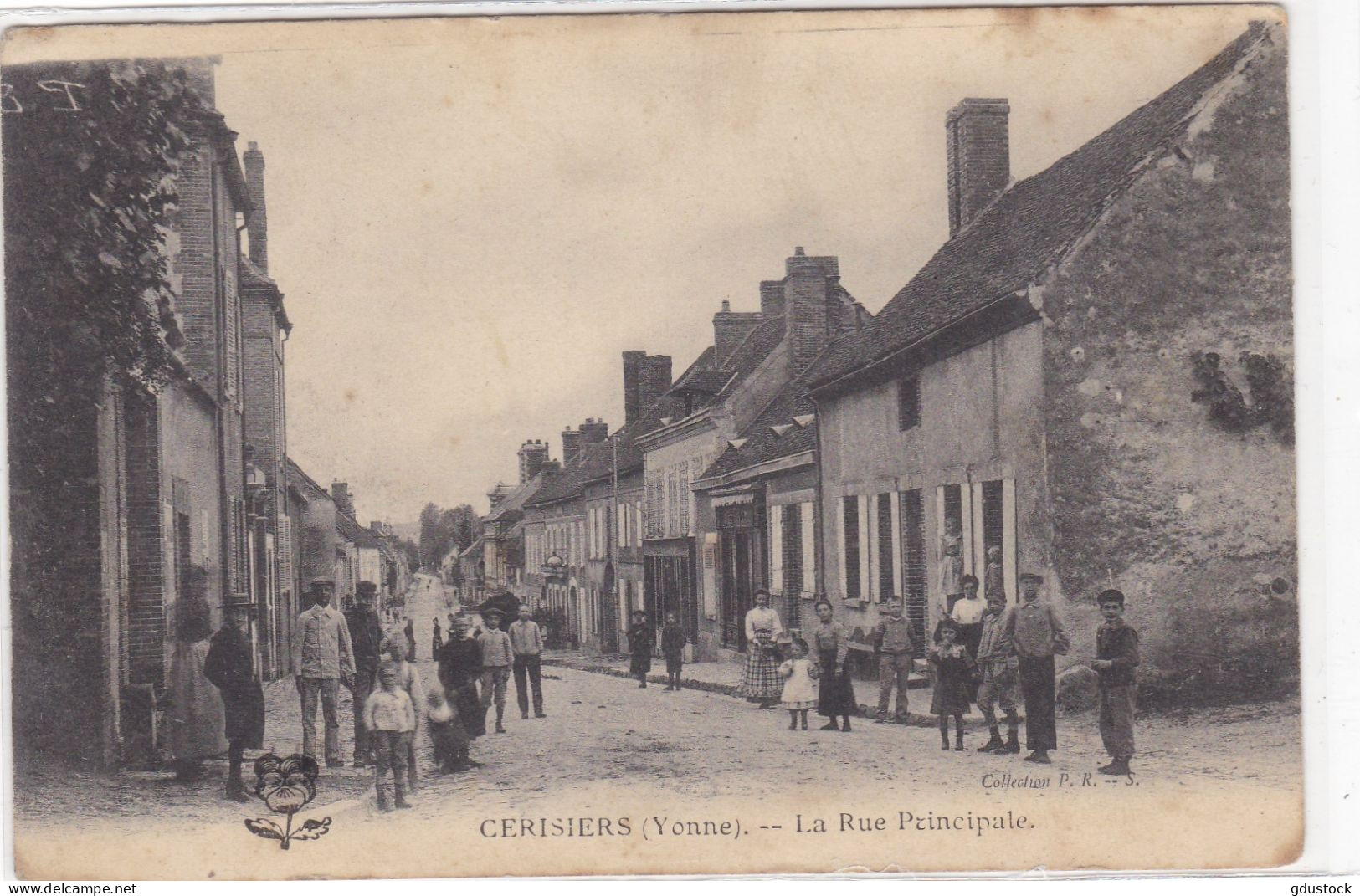 Yonne - Cerisiers - La Rue Principale - Cerisiers