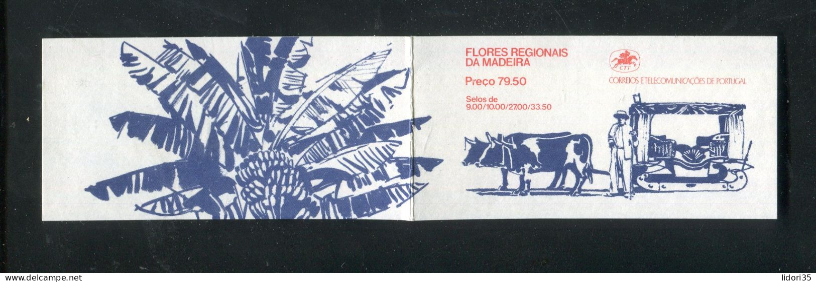 "PORTUGAL-MADEIRA" 1982, Markenheftchen Mi. MH 2 "Blumen" ** (L1104) - Madeira