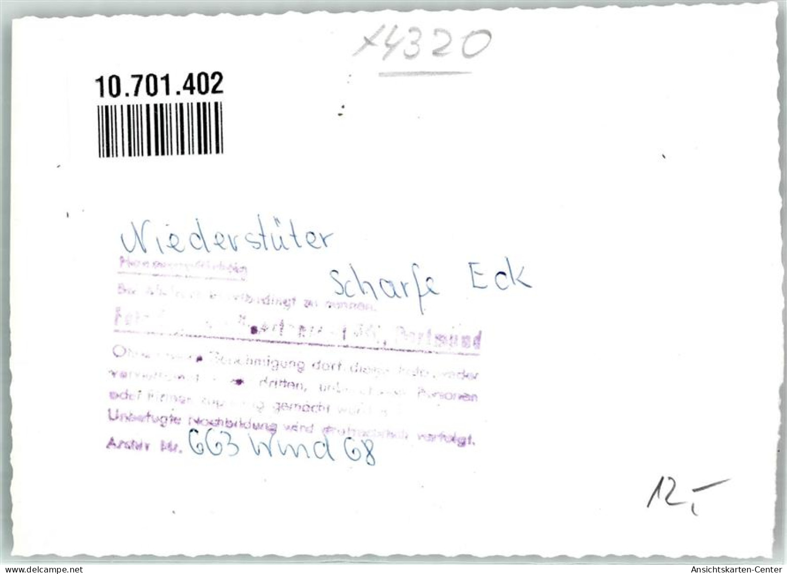 10701402 - Niederstueter - Sprockhoevel