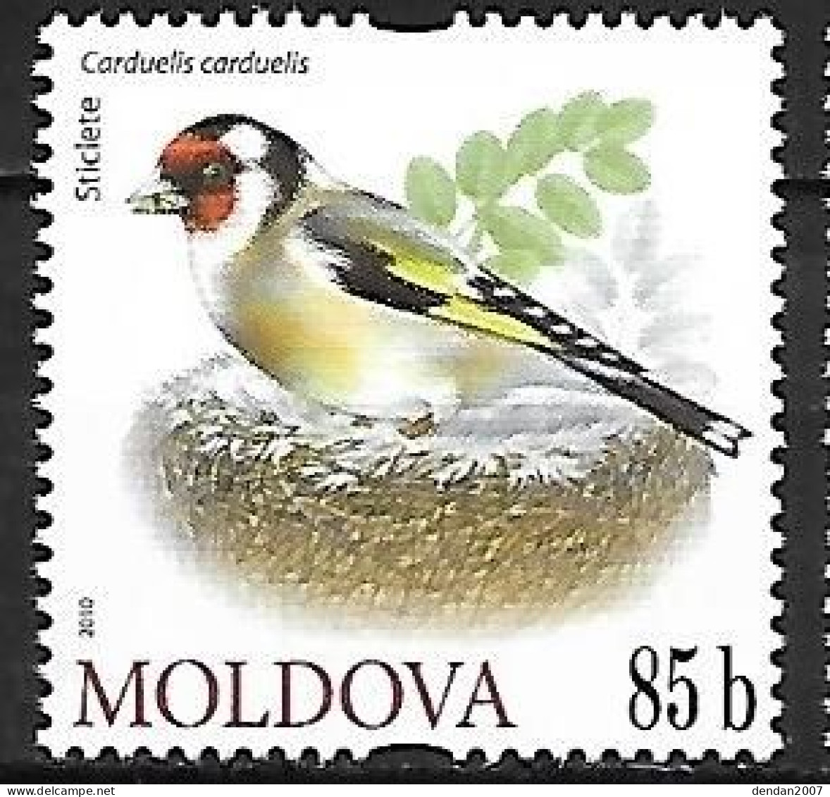 Moldova - MNH ** 2010  :      European Goldfinch -   Carduelis Carduelis - Uccelli Canterini Ed Arboricoli