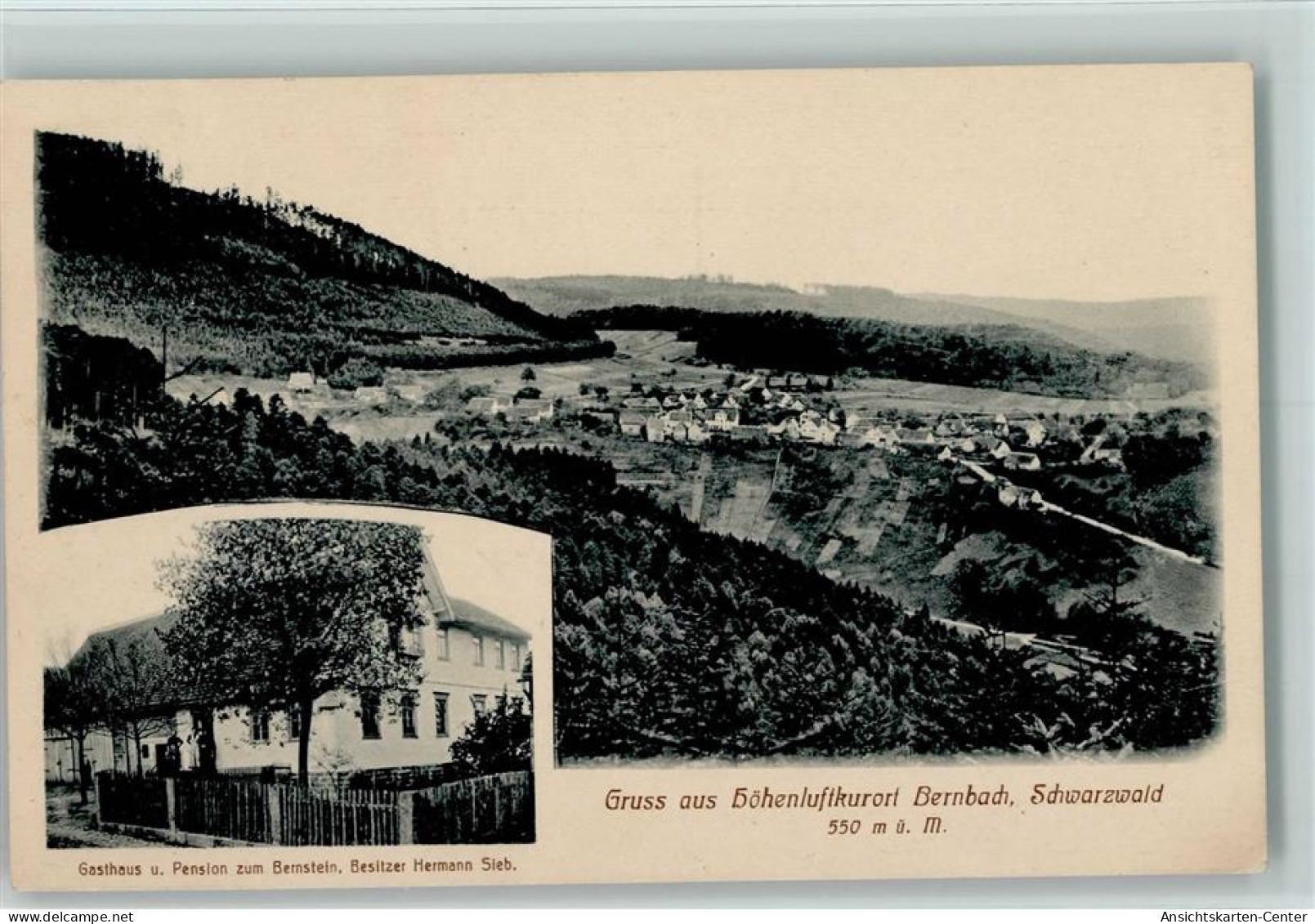 13211802 - Bernbach , Schwarzw - Bad Herrenalb