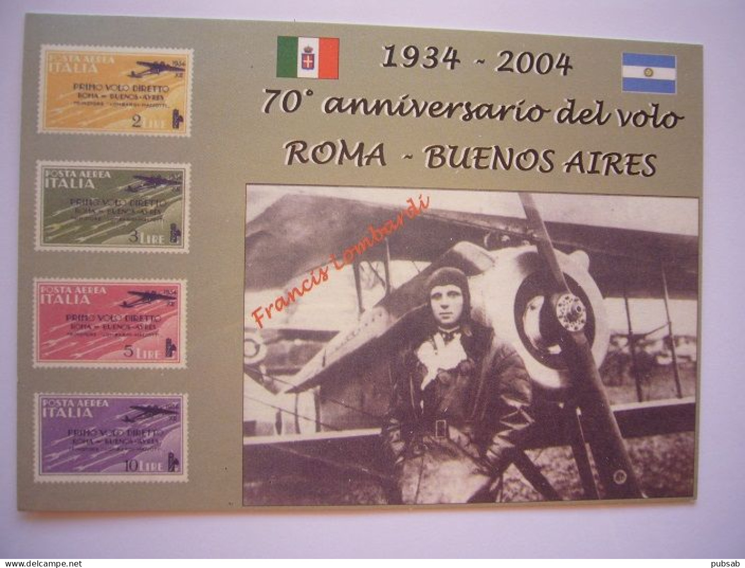 Avion / Airplane / Spad S. XIII / Anniversary Flight Rome - Buenos Aires / 1934 - 1919-1938: Fra Le Due Guerre