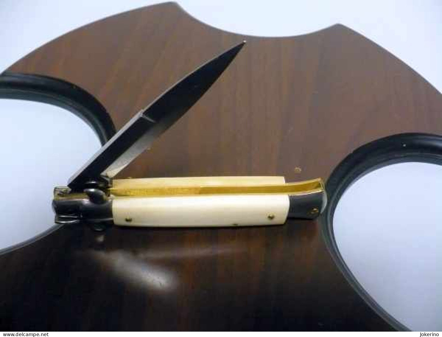 KNIFE-italian stiletto-Maniago -Frank Beltrame-23cm- osso di bufalo -  Modello FB 23/97B - NOVITA'