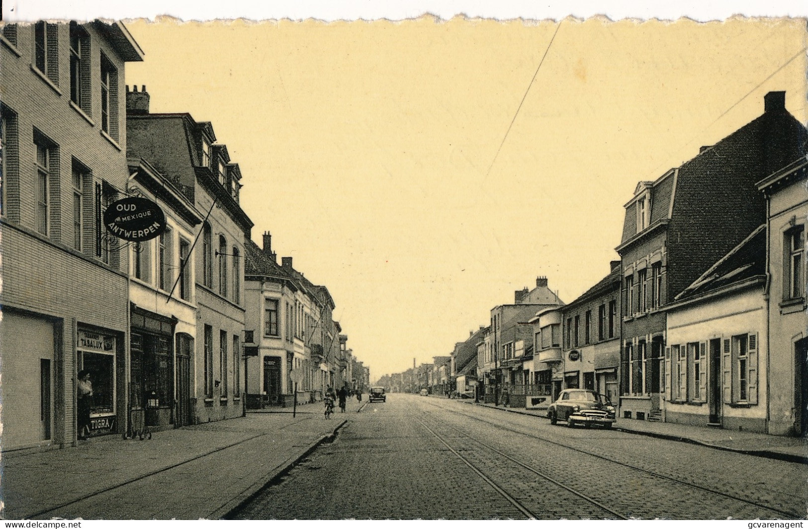 WIJNEGEM  STRAAT AAN TRAMHALT          VOIR IMAGES - Wijnegem