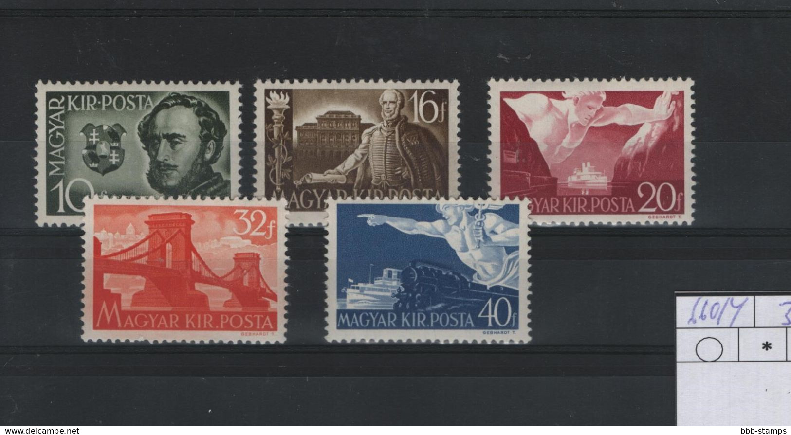 Ungarn Michewl Cat.No. Mnh/** 660/664 - Unused Stamps