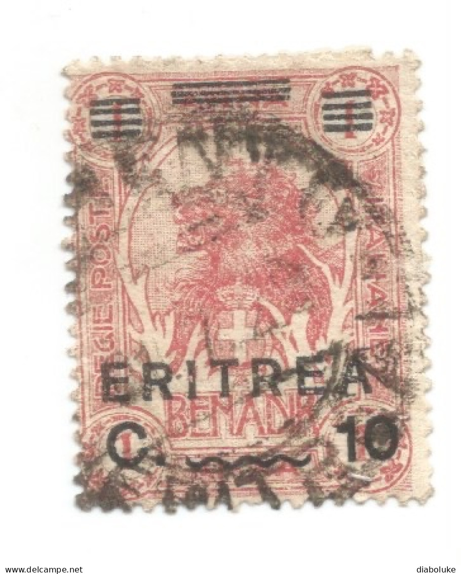 (COLONIE E POSSEDIMENTI) 1922, ERITREA, SOMALIA SOPRASTAMPATI - 2 Francobolli Usati - Erythrée