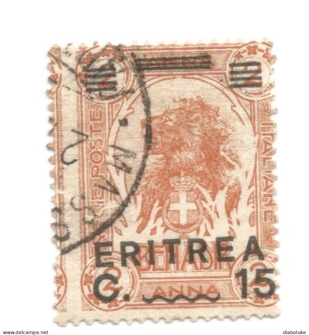 (COLONIE E POSSEDIMENTI) 1922, ERITREA, SOMALIA SOPRASTAMPATI - 2 Francobolli Usati - Erythrée