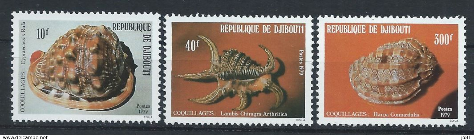 Djibouti YT 512-514 Neuf Sans Charnière XX MNH - Dschibuti (1977-...)