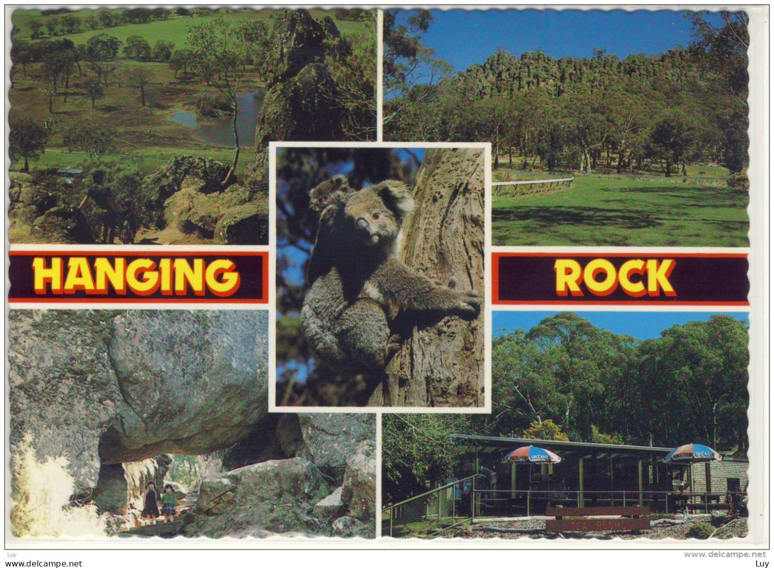 HANGING ROCK RESERVE, Victoria - Multi View, Setting For The Famous Book And Film, Koalas Liberated Here;  Nice Stamp - Sonstige & Ohne Zuordnung