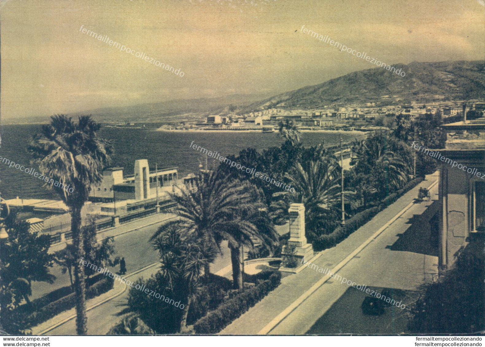 A1622 Cartolina Reggio Calabria Citta' Lungomare - Reggio Calabria