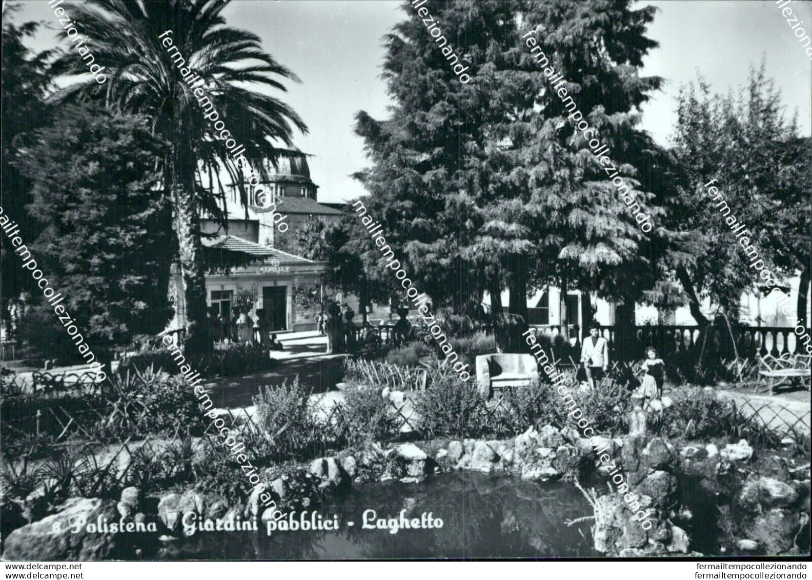 Bf612  Cartolina Polistena Giardini Pubblici Provincia Di Reggio Calabria - Reggio Calabria