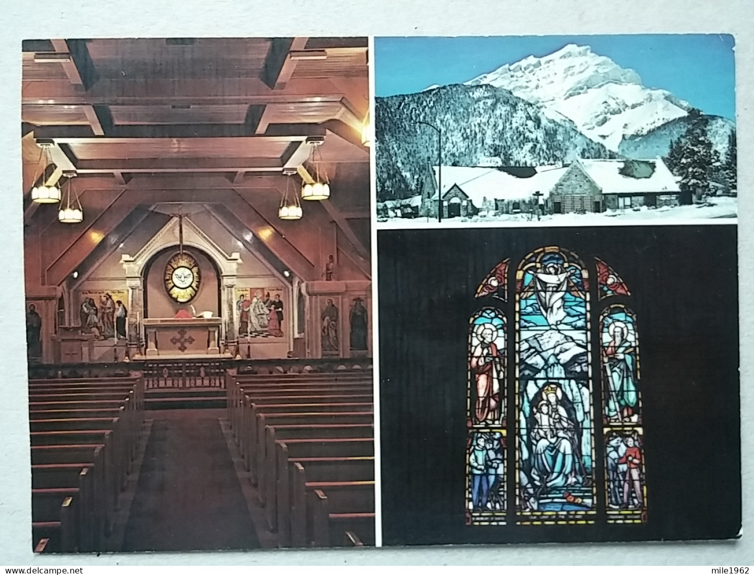 Kov 570-2- CANADA, ALBERTA, BANFF, CHURCH, EGLISE - Banff