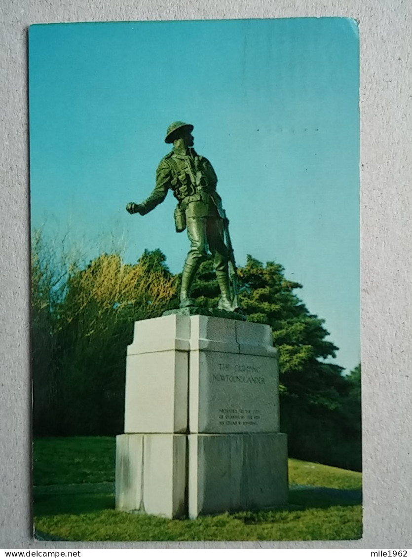 Kov 570-3- CANADA, MONUMENT, BOWRING PARK, NEWFOUNDLAND - St. John's