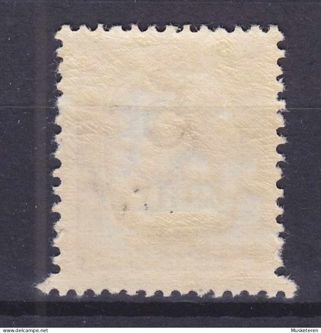 Iceland 1922 Mi. 104, 5 Aur Auf 16 Aur Overprinted Aufdruck, ERROR Variety Big 'Teeth' MH* (2 Scans) - Unused Stamps