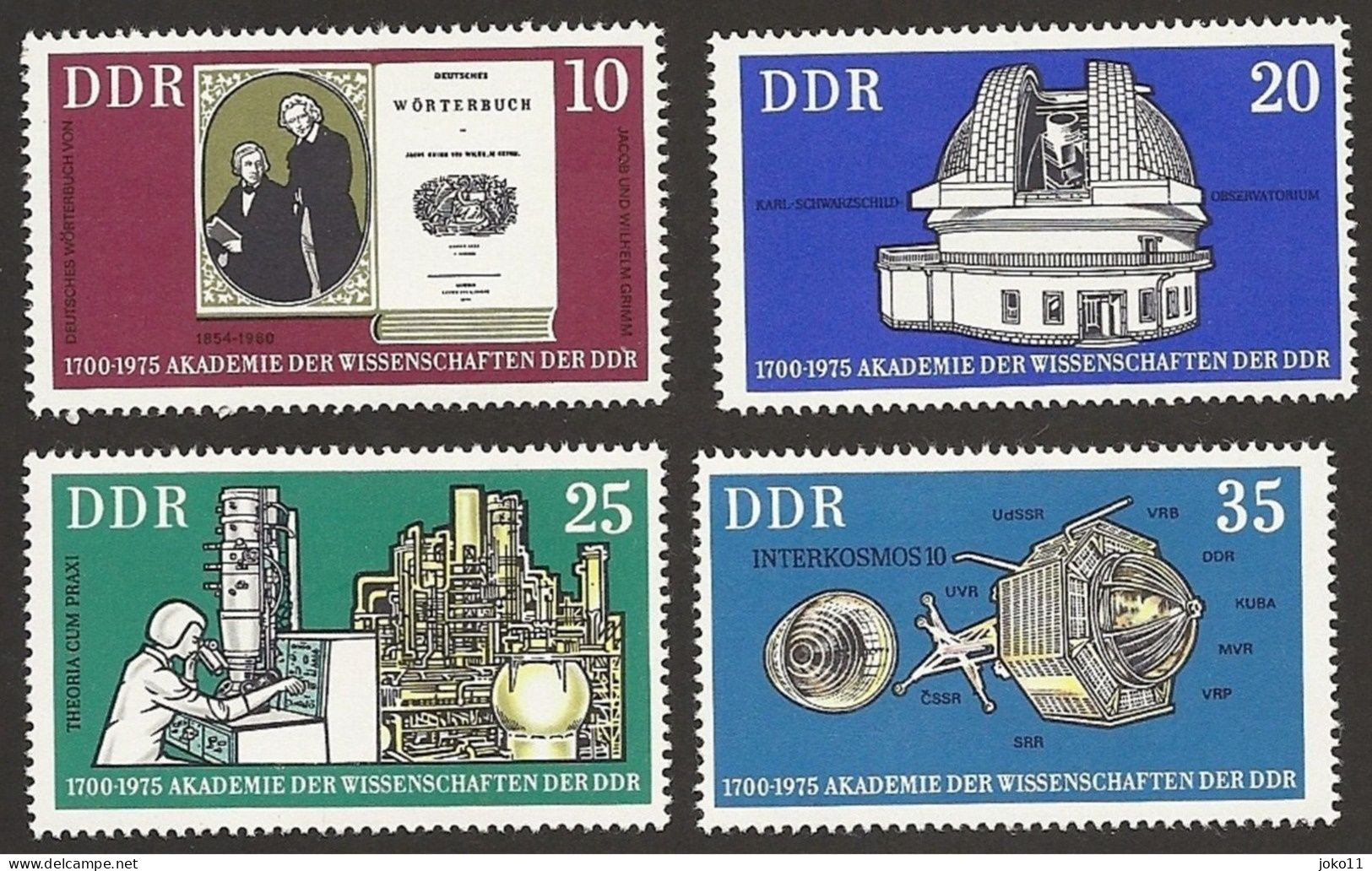 DDR, 1975, Michel-Nr. 2061-2064, **postfrisch - Neufs