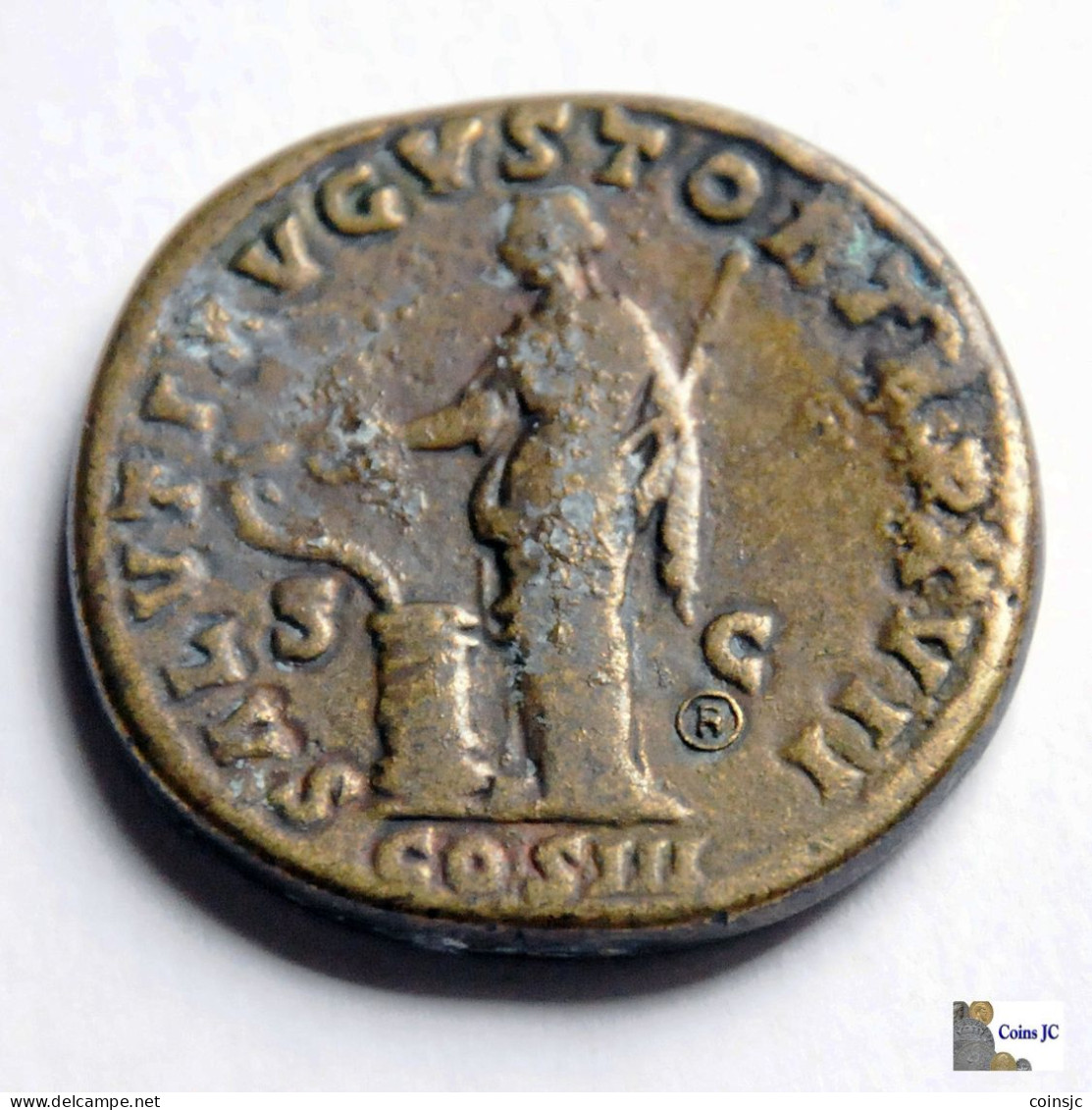 ROMA - Sestercio - ANTONINO  PIO  - "COPY" - Die Antoninische Dynastie (96 / 192)