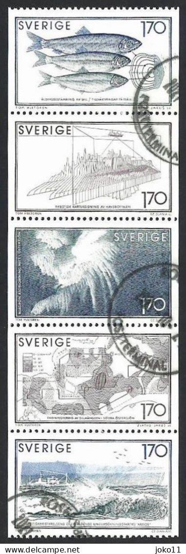 Schweden, 1979, Michel-Nr. 1082-1086, Gestempelt - Gebruikt