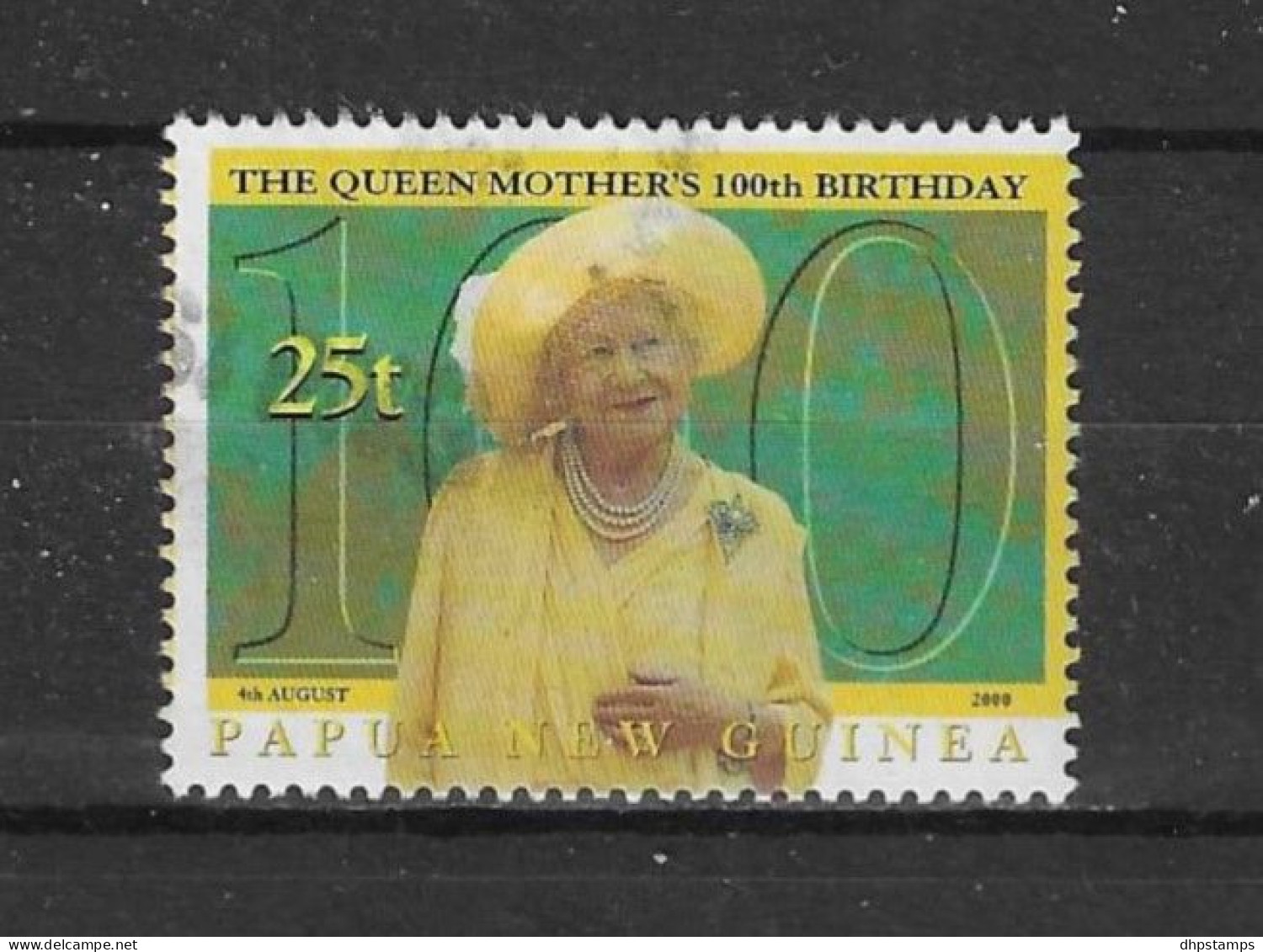 Papua N. Guinea 2000 Queen Mum 100 Y.  Y.T. 827 (0) - Papua New Guinea